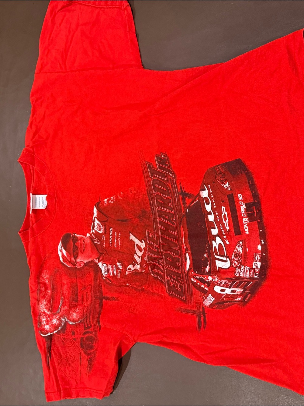 Red Dale Earnhardt Jr. Graphic Tee